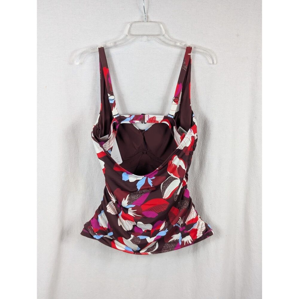 Athleta Square Neck Bra Cup Tankini Women's Size 38 D/DD NWT - Picture 8 of 12